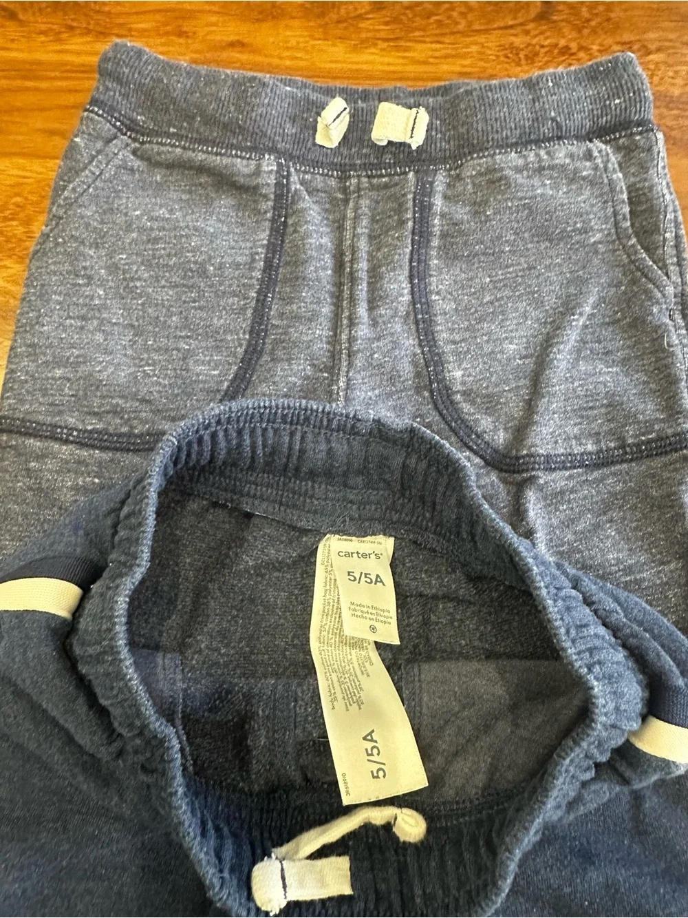 Boys Carter’s Bundle active pants sizes 5T and 6T